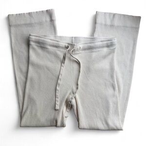 Monrow Ribbed Drawstring Lounge Pants – Size M